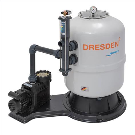 GFK Filter + Anlagen für private Becken