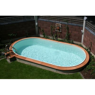 Ovalbecken Swim 530x320x120cm Ih0,8mm sand