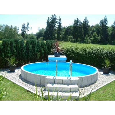 Rundbecken Fun Ø 320x120cm IH0,6mm blau