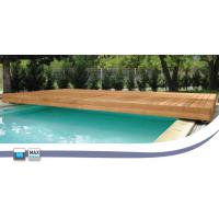 Walu Deck für Becken 9x4,5m mit Holzverkleidung